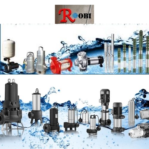 Types of household water pumps